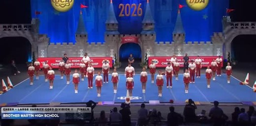 Allison Trujillo on Instagram: "@the_bm_cheer just slayed large varsity coed finals! #cheerleading #highschool #highschoolcheer #coed #nationals"