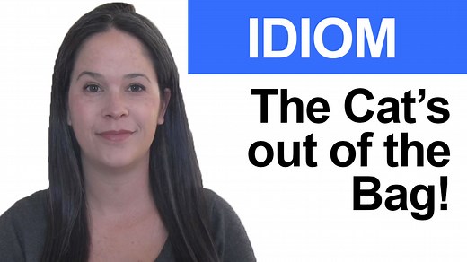 The Cat's Out of the Bag - Rachel's English