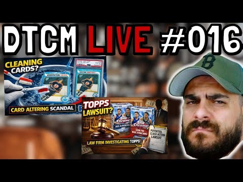 Sports Card Hobby Talk | DTCM Live 🚨