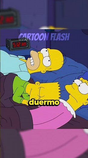 Homero madruga al trabajo #lossimpson