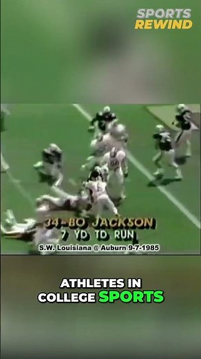 Bo Jackson The ONLY Athlete To Master TWO Sports!