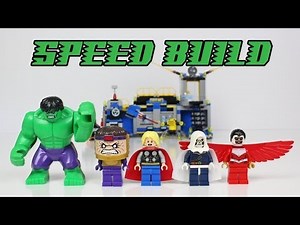 LEGO Hulk Lab Smash (76018) Speed Build