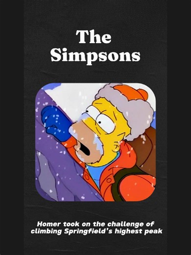 Homer's Hilarious Climb at Spring