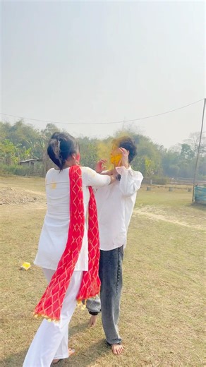 Happy Holi 😂❤️ #minivlog #assamesevideo #shorts