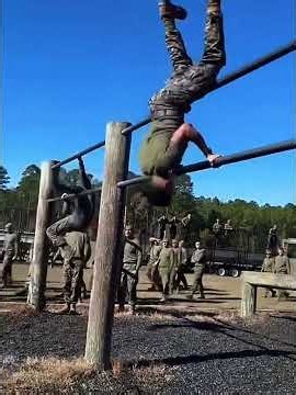 Obstacle course competition between two US Marines. #usmc #usmarines #marinecorps