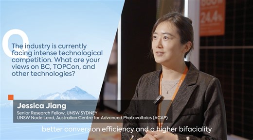 At the Yiwu Global BC Tech Innovation Summit 2025, Senior Research Fellow at UNSW, Yajie Jiang, noted that BC pushes silicon cells to the limit by removing all front-side metal contacts. ⚡ She emphasized that PV progress won’t rely on a single structure — different technologies will serve different scenarios, and AIKO will continue working with global experts to drive each to its highest efficiency and stability. Together, AIKO and UNSW are developing photon multiplication on top of BC, aiming t