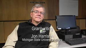 Jon Harrison of the MSU Library on free grant resources online