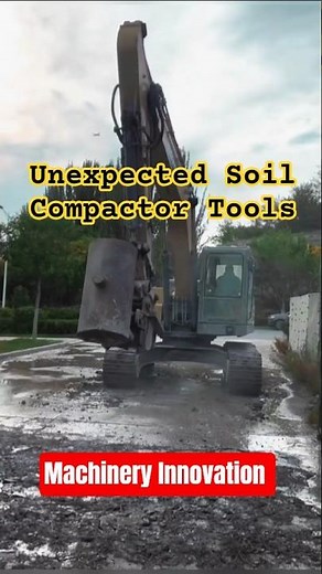 Special Innovation, Insane Tools Secrets: Excavator Plate Compactor