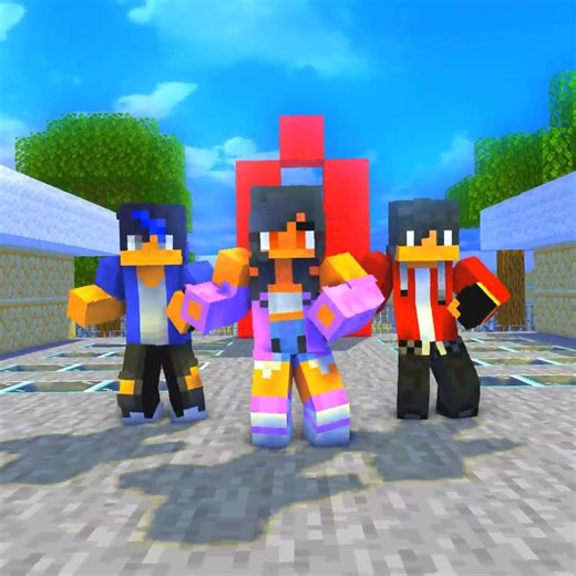 Aphmau-ein-aaron-Haidilao Dance #shorts