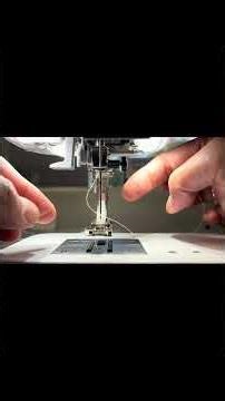 How to use the Bernina B325 self -threader. Quick and easy.