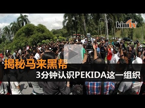 揭秘马来黑帮内幕(上) 3 分钟认识马来帮会与Pekida的渊源