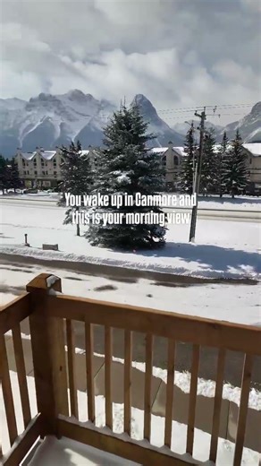 POV: Your Morning View In Canmore, Alberta | Explore Canmore Kananaskis