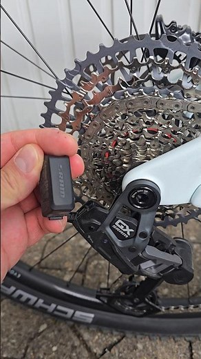 Sram GX AXS - How to remove your Battery for Charging 🔋🔥 #mtb #2025 #cube #viral #shorts #sram#axs