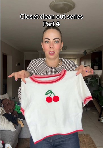 CLOSET CLEAN OUT SERIES | Part 4: tops Upload: Monday, 21 July, 12:00 on @YAGA | Link is in my bio #closetcleanout #closet #clothes #tops #knitwear #blouses #shirts #fyp #foryoupage #yaga