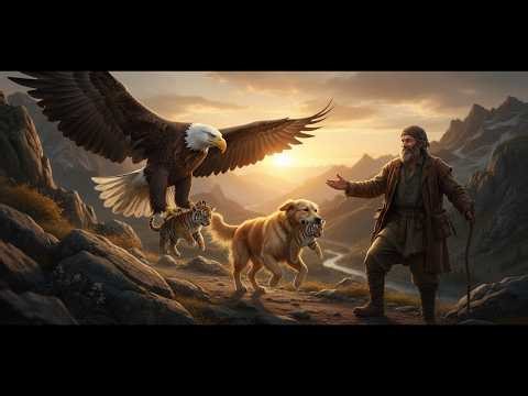 Unbelievable Rescue! Eagle, Dog & Herder Risk Everything to Save Tiger Cubs