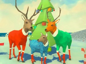 Play Deer Simulator Christmas | Free Online  Games. KidzSearch.com