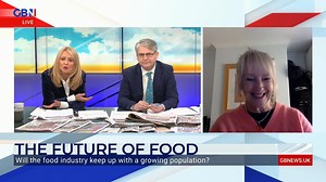 2.3K views · 31 reactions | 'It's about getting the balance right... in my household we eat vegetarian, vegan, fish occasionally, meat occasionally, we mix it up.' Chef Lesley Waters discusses the future of food and using meat alternatives.  Freeview 236, Sky 515, Virgin 626  DAB+ | GB News | Facebook