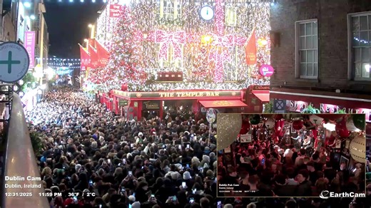 Join EarthCam for a front-row view of New Year’s Eve celebrations from around the world. As midnight sweeps across time zones, our live cameras capture the sights, sounds, and energy of cities welcoming the New Year in real time. Celebrate alongside millions worldwide as fireworks light up the skyline, crowds gather to count down, and new traditions unfold across the globe. Whether you’re revisiting favorite destinations or discovering new places to ring in the New Year, EarthCam brings the worl