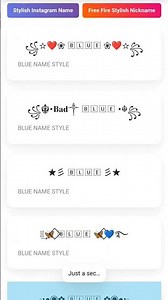 Blue Name for Instagram – Create Stylish Blue Text Style with Free Blue Name Generator #shorts