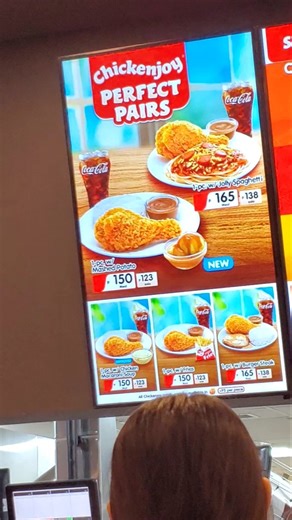 Jollibee perfect pairs menu and price perfect for holiday season