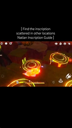 Find the inscription scattered in other locations | Natlan Inscription Guide #shorts #genshinimpact