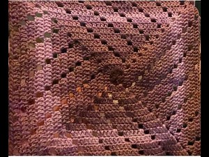 Which Way Filet Crochet Blanket- my first gift of 2023