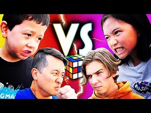 ULTIMATE RUBIK'S CUBE BATTLE ⚔️ Family Wars (500 Cubes!!)