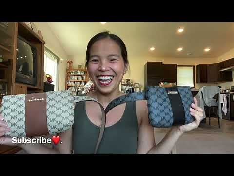 MICHAEL KORS! MICHAEL KORS FANNY PACK BELT BAG REVIEW & TRY ON 🤩🛍️