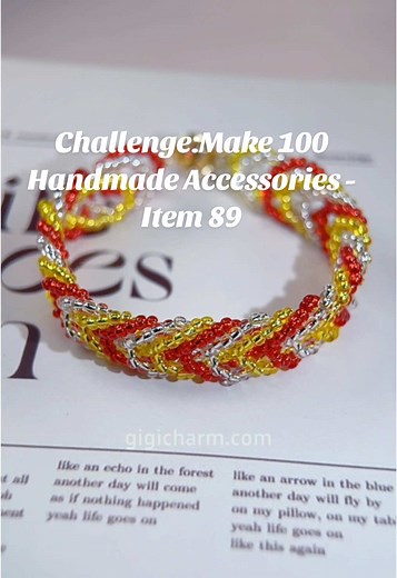Stunning Triple-Layered Bracelet with Seed Beads