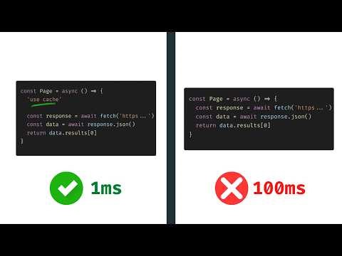 New Cache Components Explained in Depth | Partial Pre-Rendering | use cache, cachelife| Nextjs16