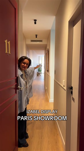 Our showroom during Paris Fashion Week🧡💎✨