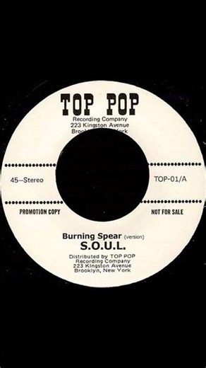 Burning Spear - S.O.U.L - 1997 7" Single Version