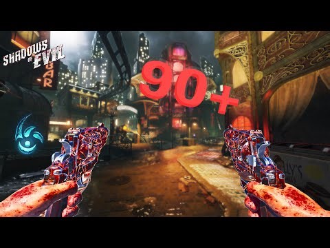 Black Ops 3 Zombies Shadows of Evil High Rounds (90+)