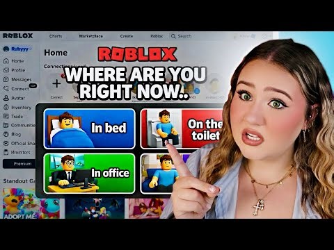 ROBLOX MADE ME TAKE TESTS... UH OH...