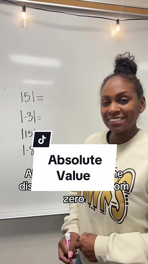What is the absolute value of -8? #mrskellymath #mathtiktok #mathtips #blacktiktok