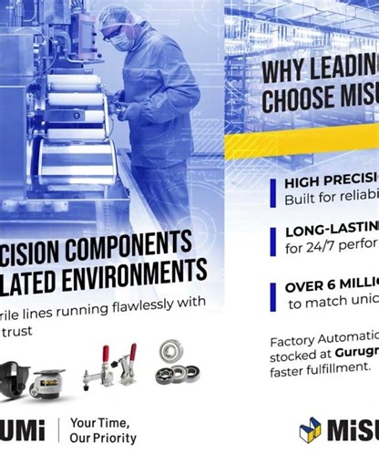 Build Reliable Pharma SPMs with Misumi | MISUMI India