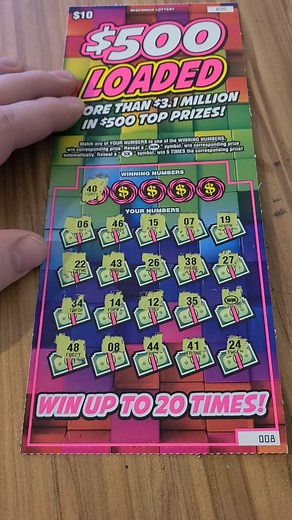 Scratch lottery on TikTok