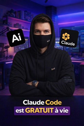 IA Boss on Instagram: "Découvre comment utiliser Claude Code gratuitement à vie ! Parfait pour tester, corriger des bugs et coder directement sur ton appareil, sans brûler de crédits. 🔥 Commente « CODE » pour recevoir le guide d’installation complet ! Installe Ollama, télécharge un modèle de code et exécute-le en local avec toutes les fonctionnalités que tu adores : commandes slash, mode édition, etc. Idéal pour les passionnés d’IA et les développeurs qui veulent tester et innover sans aucun co