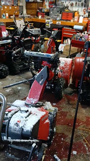 HONDA Snowblowers Ready For Battle ! After Lake Tahoe SNOWSTORM ! #shorts