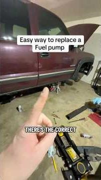 Easiest way to replace a fuel pump #chevy #silverado #truck #chevytruck #gmt800