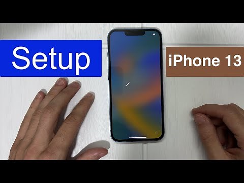 setup iphone13 - راه اندازی آیفون ۱۳