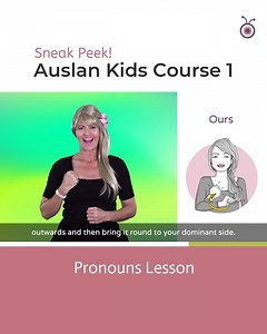 2.2K views · 64 reactions | Take a look at this sneak peek from our Auslan Kids Course 1 Program: Pronouns Video 1 Join the waitlist for our Auslan Kids Course 1 program. An adventure awaits you! https://sign.lisamillsonline.com/auslan-online-made-easy-course-1-for-kids-squeeze-page-waitlist/ | Auslan Online | Facebook