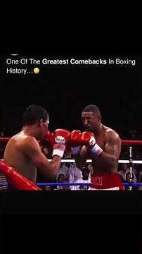 The Craziest Comeback in Boxing History 😳🔥