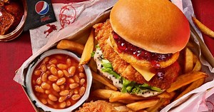 KFC launches its Christmas menu, and there's a massive festive box