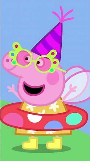 Peppa Pig & George's Fun Outfits! 🥳 #peppapig #shorts