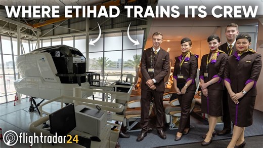 Behind the scenes: Etihad Pilot & Cabin Crew Training!