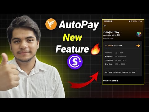 Fampay AutoPay New Feature 🔥 | How to Use AutoPay for Google Play & Subscriptions.