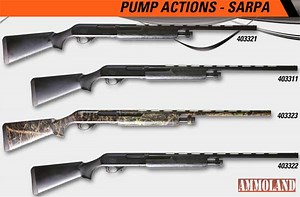 SAR ARMS ST9 Semi-Automatic Pistol and SAR-PA Shotgun