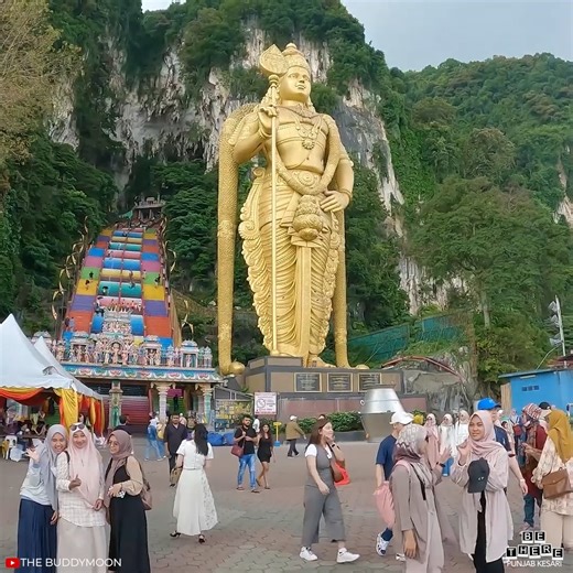 Explore Batu Caves Temple In Kuala Lumpur, Malaysia Credit YT: The Buddymoon rb.gy/yh07tz | Be There