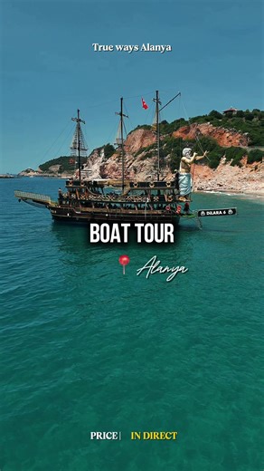 Pirate Yacht Adventure in Alanya – All-Inclusive Fun!